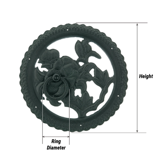 Single-Handle Decorative Plate