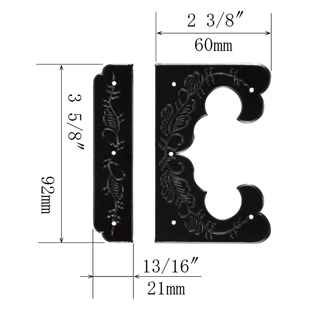 Vine Hinge Decoration