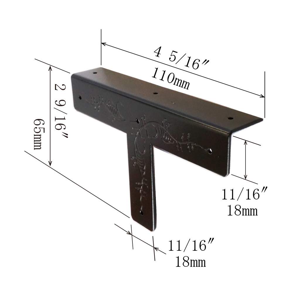 Bent Vine T-Plate