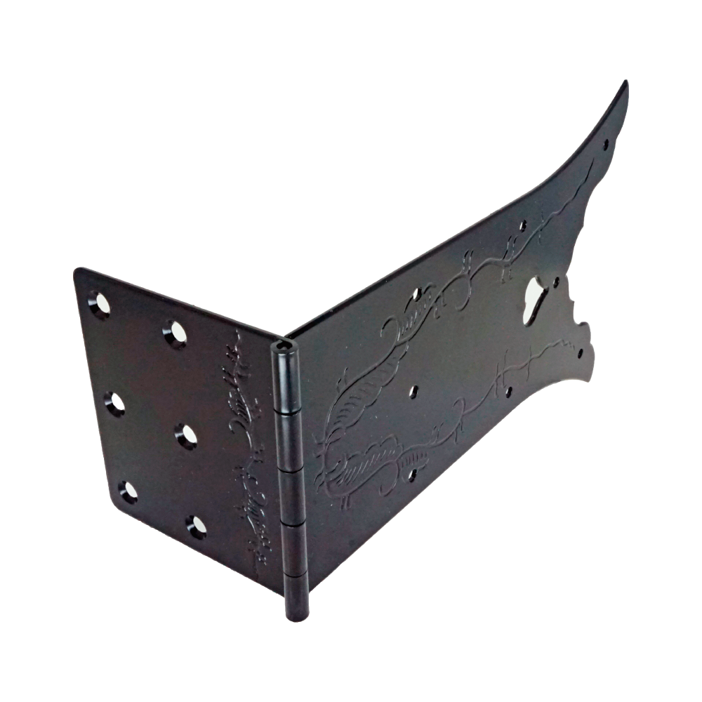Vine and Heart Strap Hinge