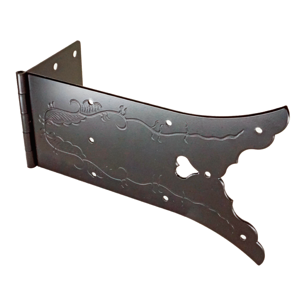 Vine and Heart Strap Hinge