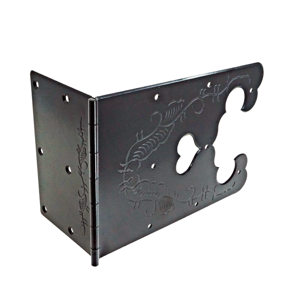 Vine and Heart Wide Strap Hinge