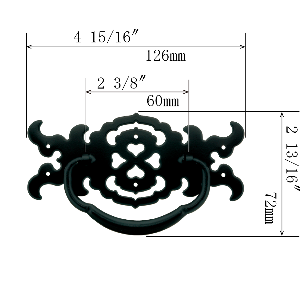 Ancient Basic Handle  |  Center to Center    2  3/8”  ( 60mm )