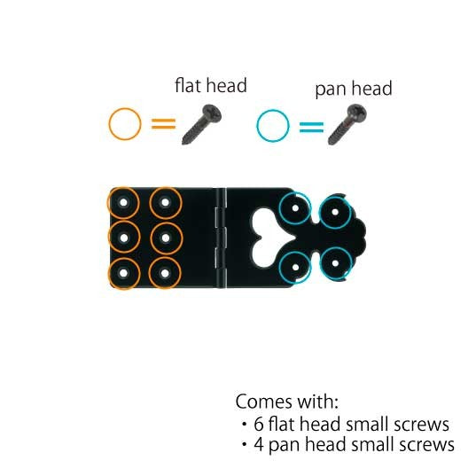 Heart Cut-Out Strap Hinge
