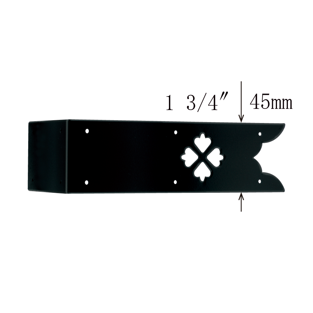 Cut-Out Spades Corner Plate