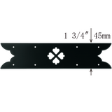 Cut-Out Spades Brace Plate