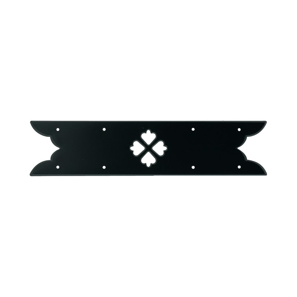 Cut-Out Spades Brace Plate