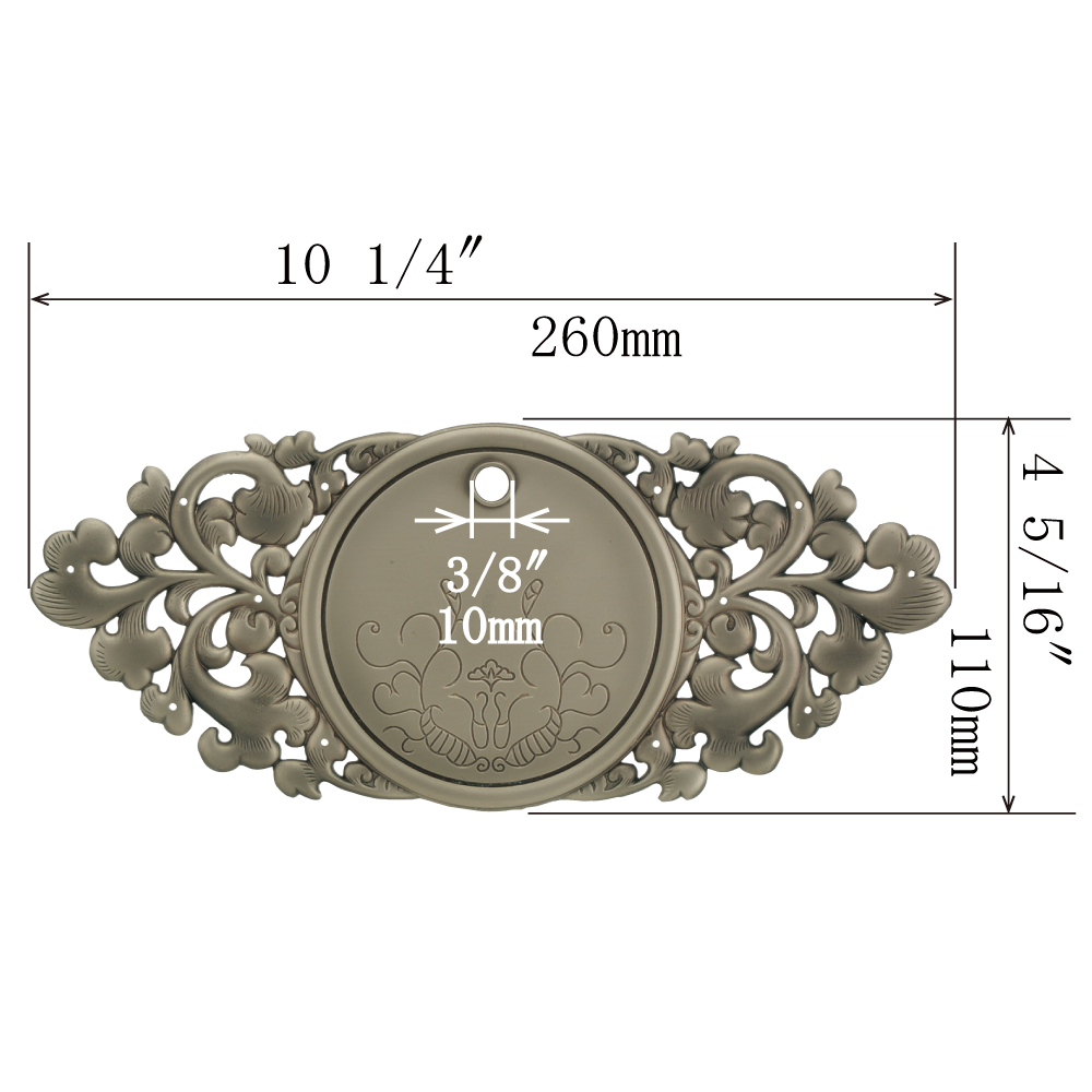 Noble Ornamental Key Plate