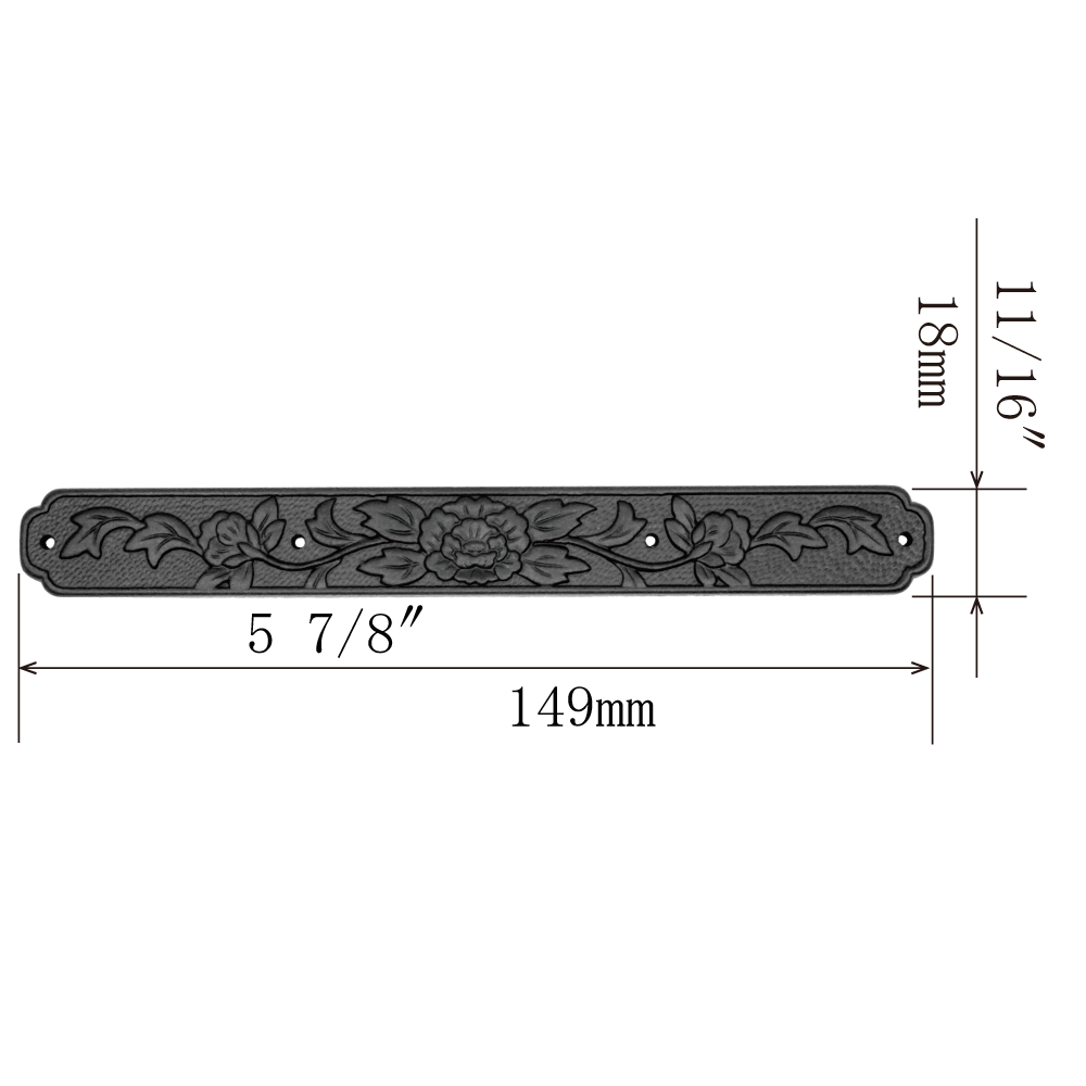 Peony Brace Plate