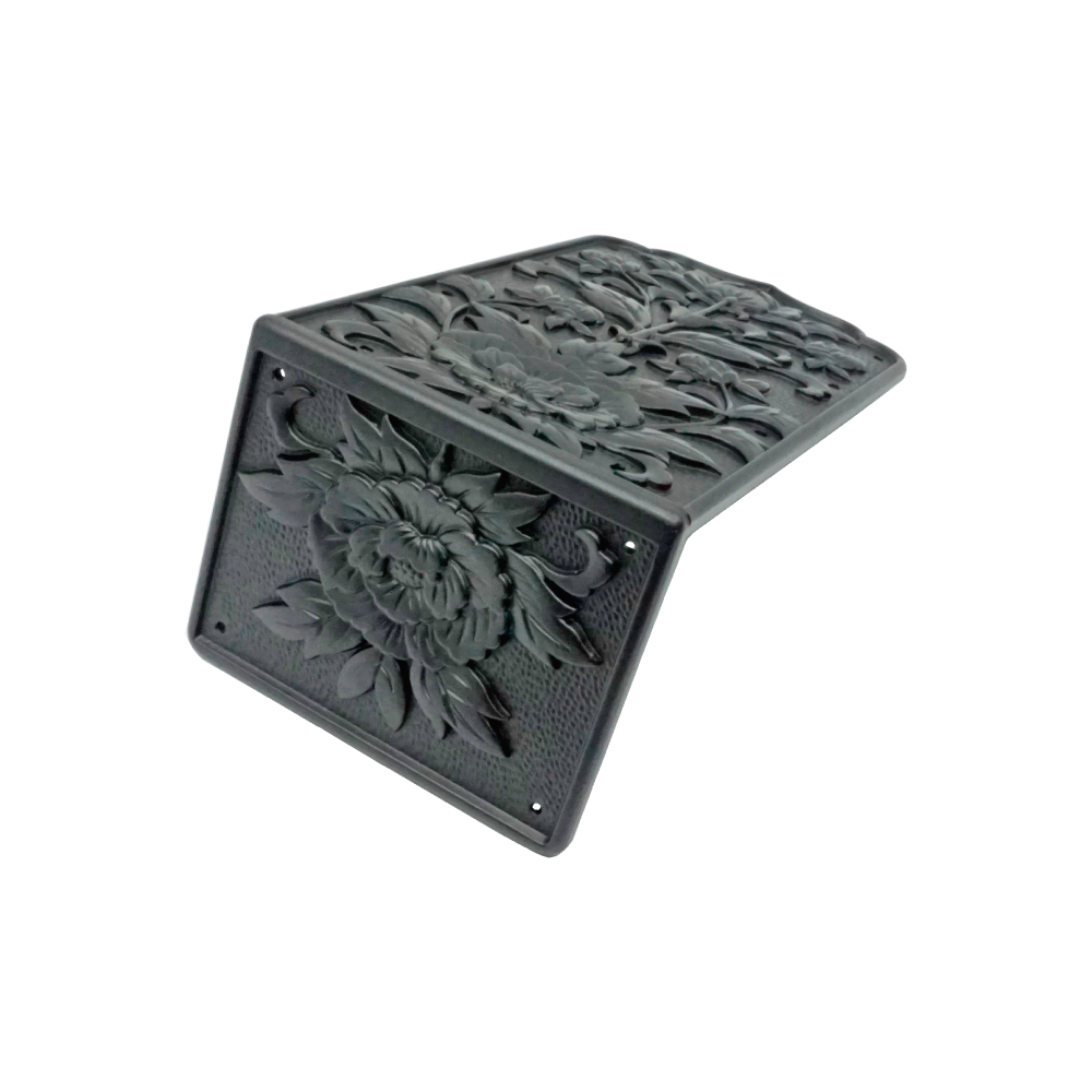 Peony Wide Corner Plate