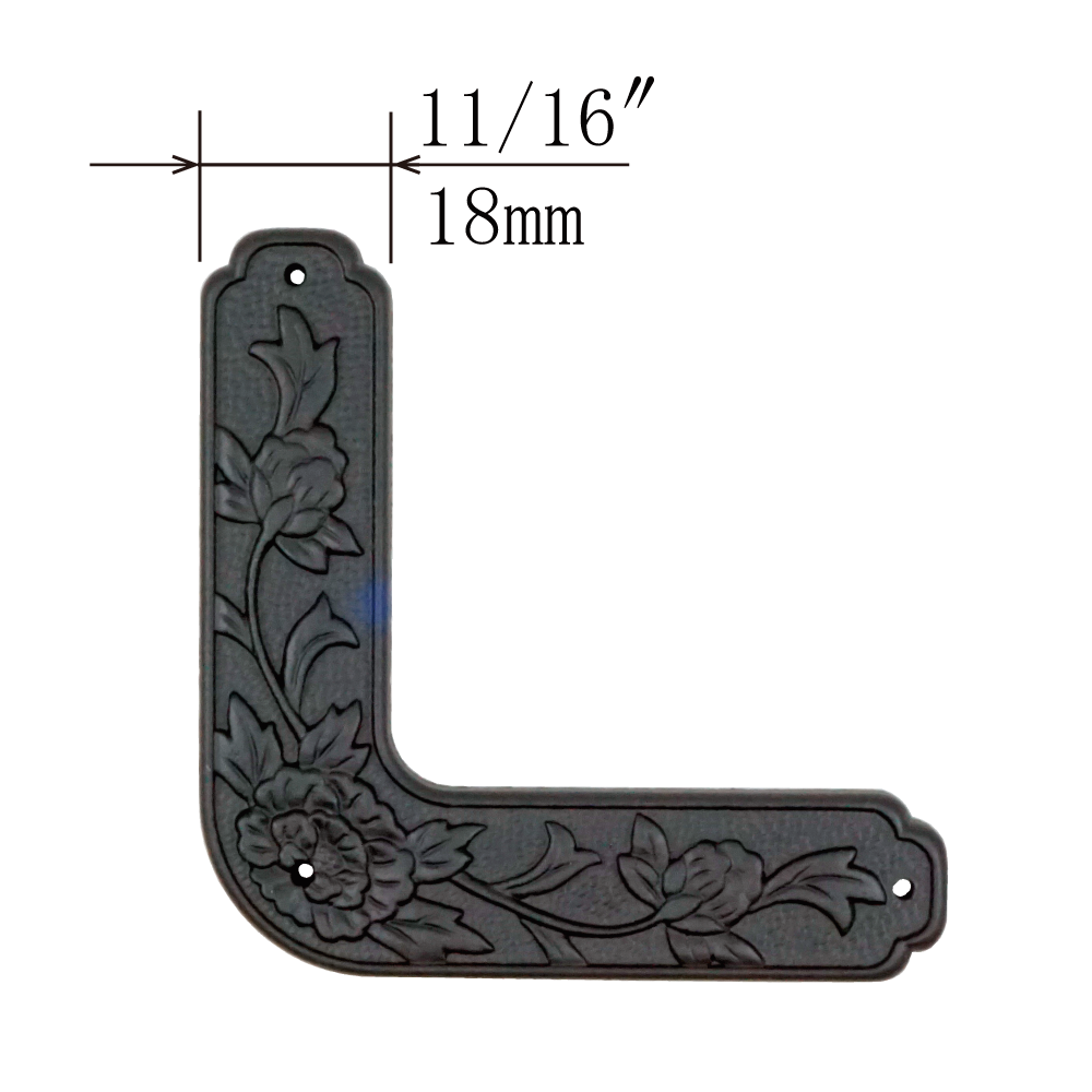 Peony Curved L-Plate