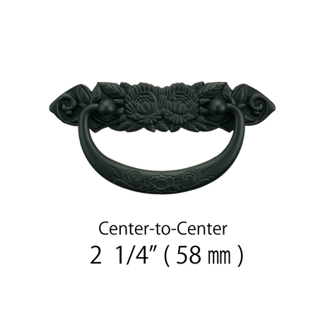 Peony Basic Handle  |  Center to Center    2  1/4”  ( 58mm )　