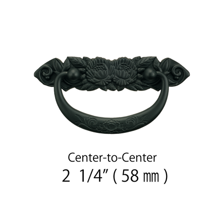 Peony Basic Handle  |  Center to Center    2  1/4”  ( 58mm )