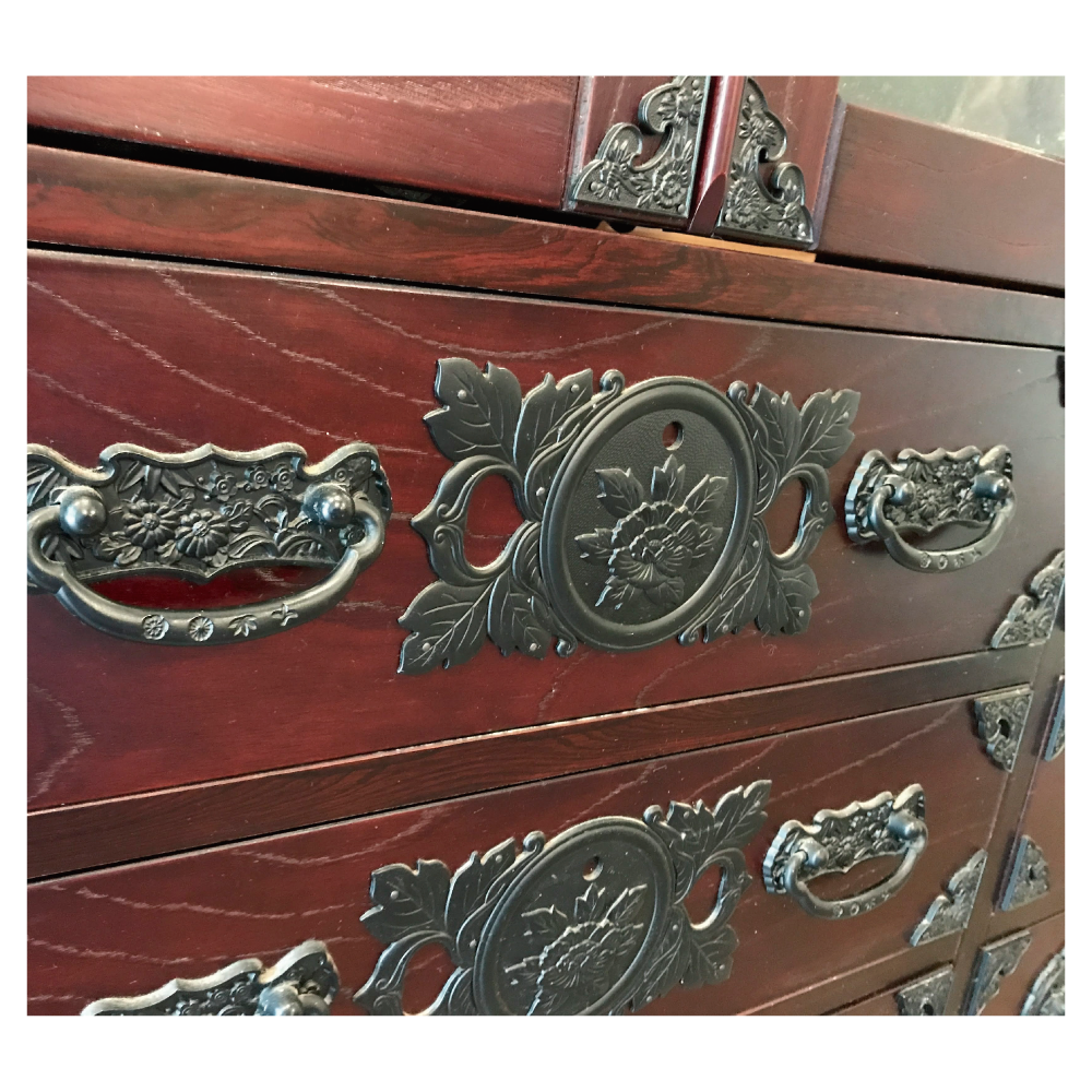 Peony Ornamental Key Plate