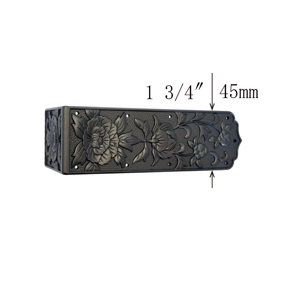 Peony Wide Corner Plate