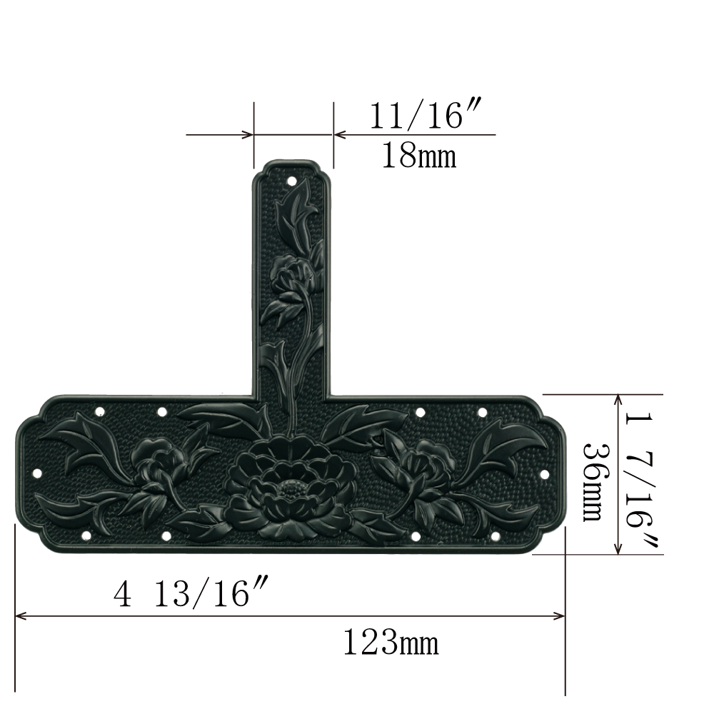 Peony Bottom T-Plate