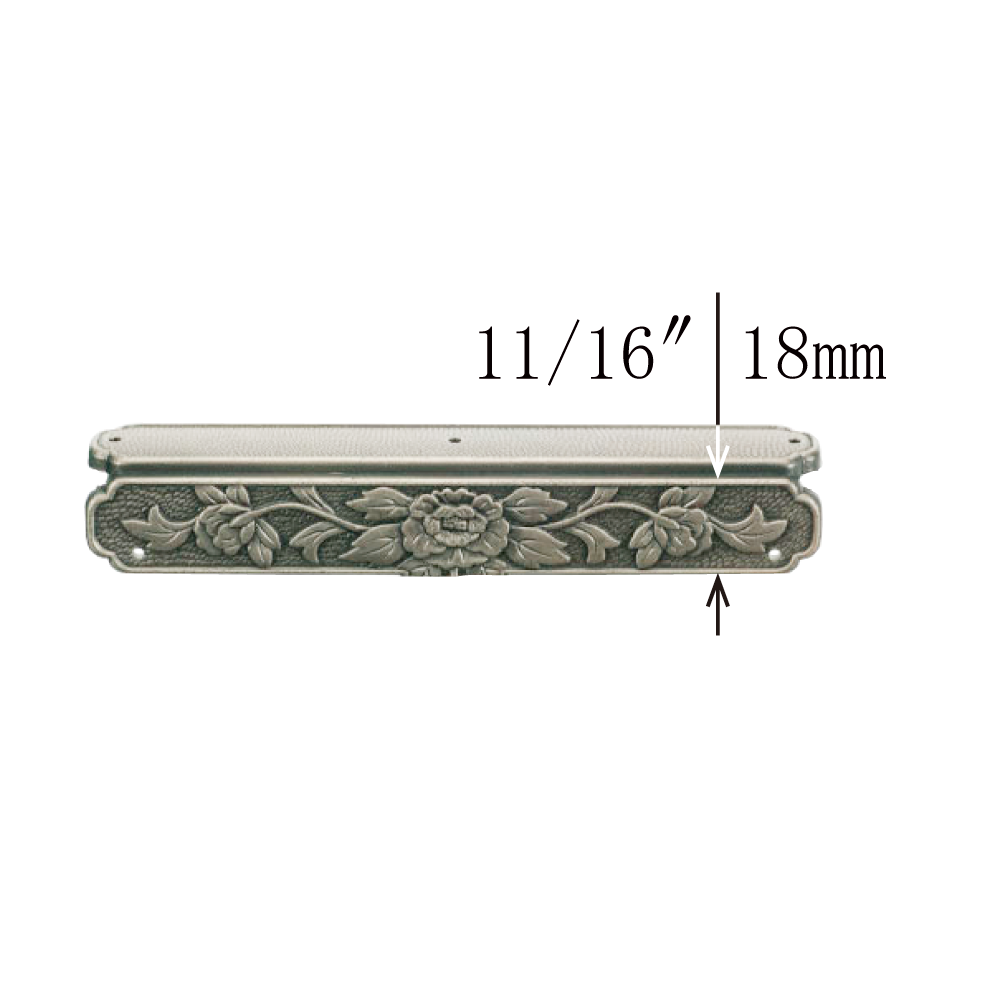 Peony Bent Brace Plate