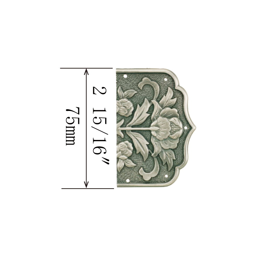 Peony Hinge Decoration