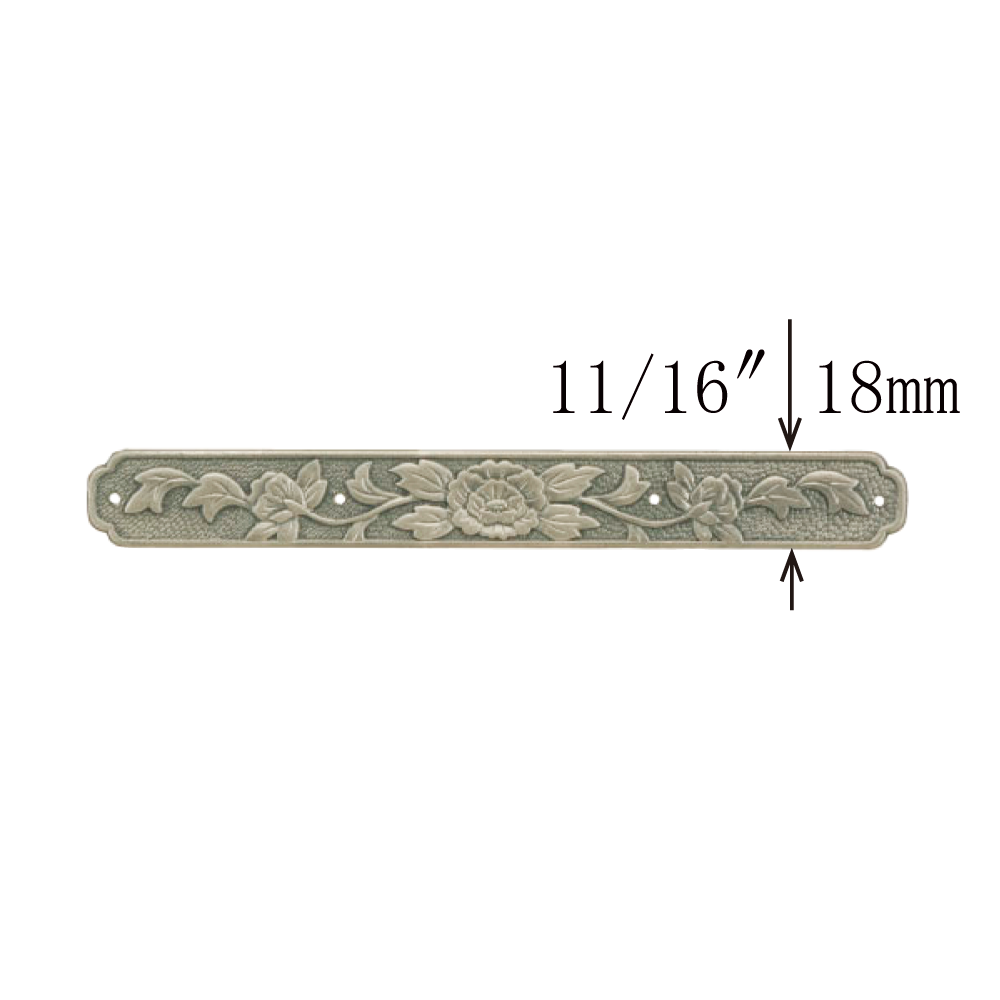 Peony Brace Plate