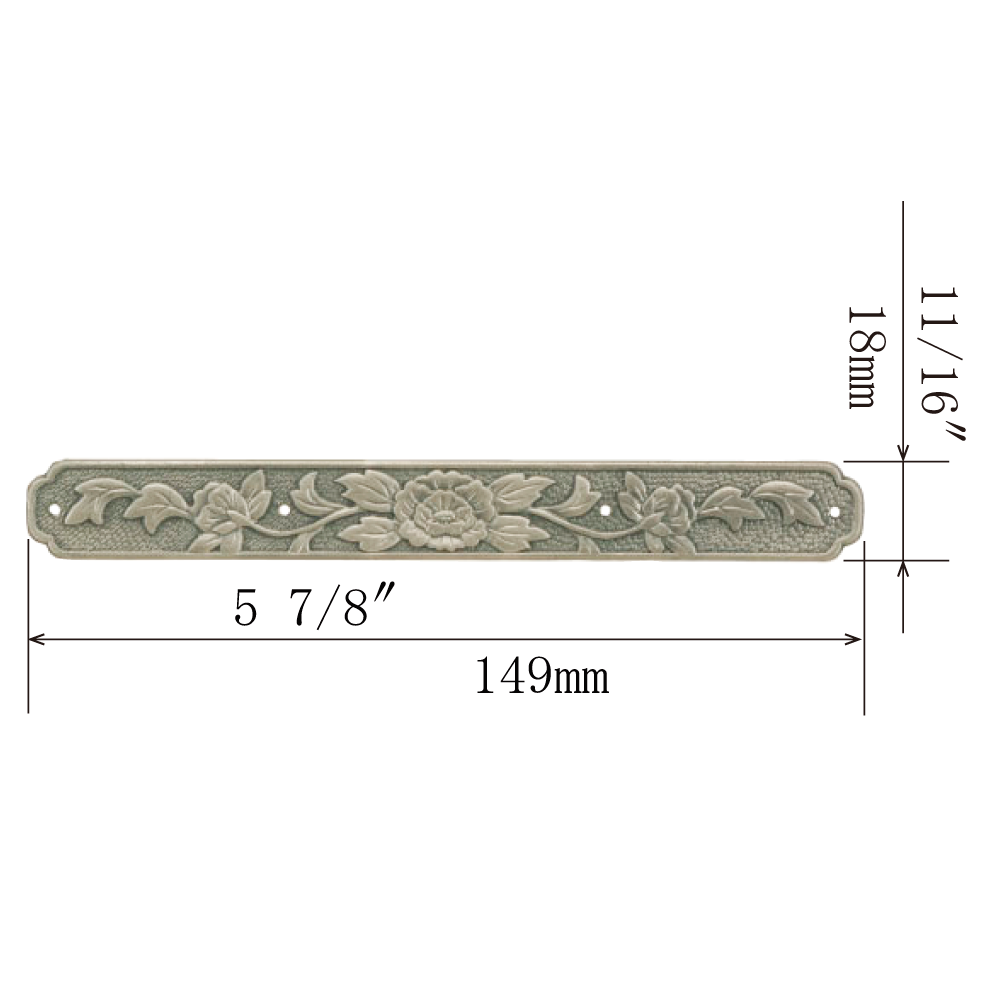 Peony Brace Plate