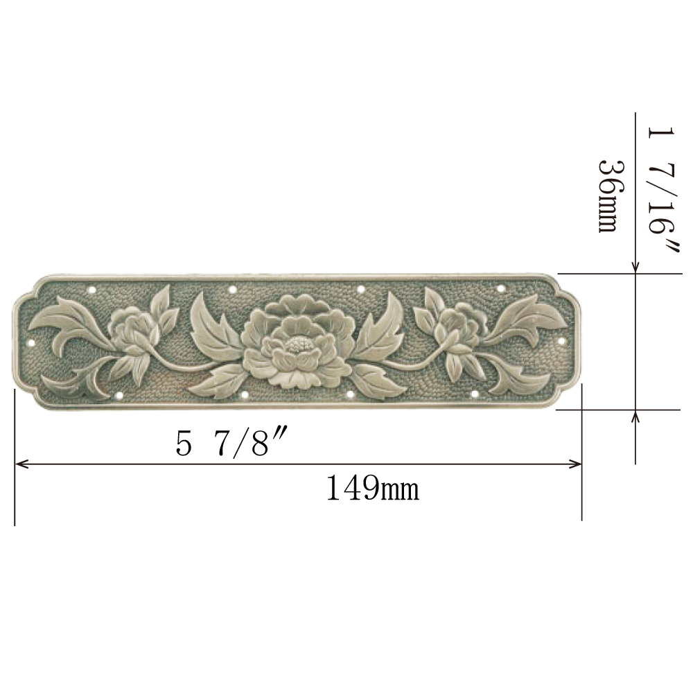 Peony Brace Plate