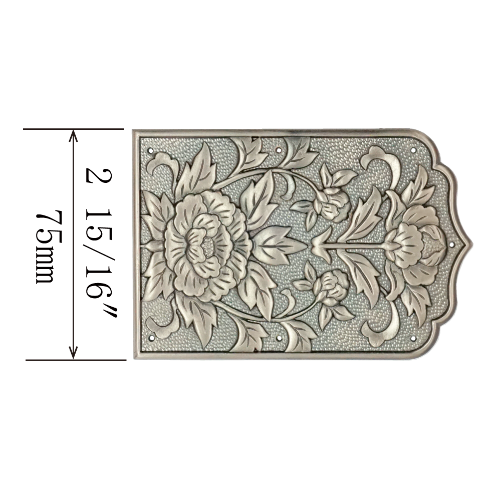 Peony Wide Hinge Decoration