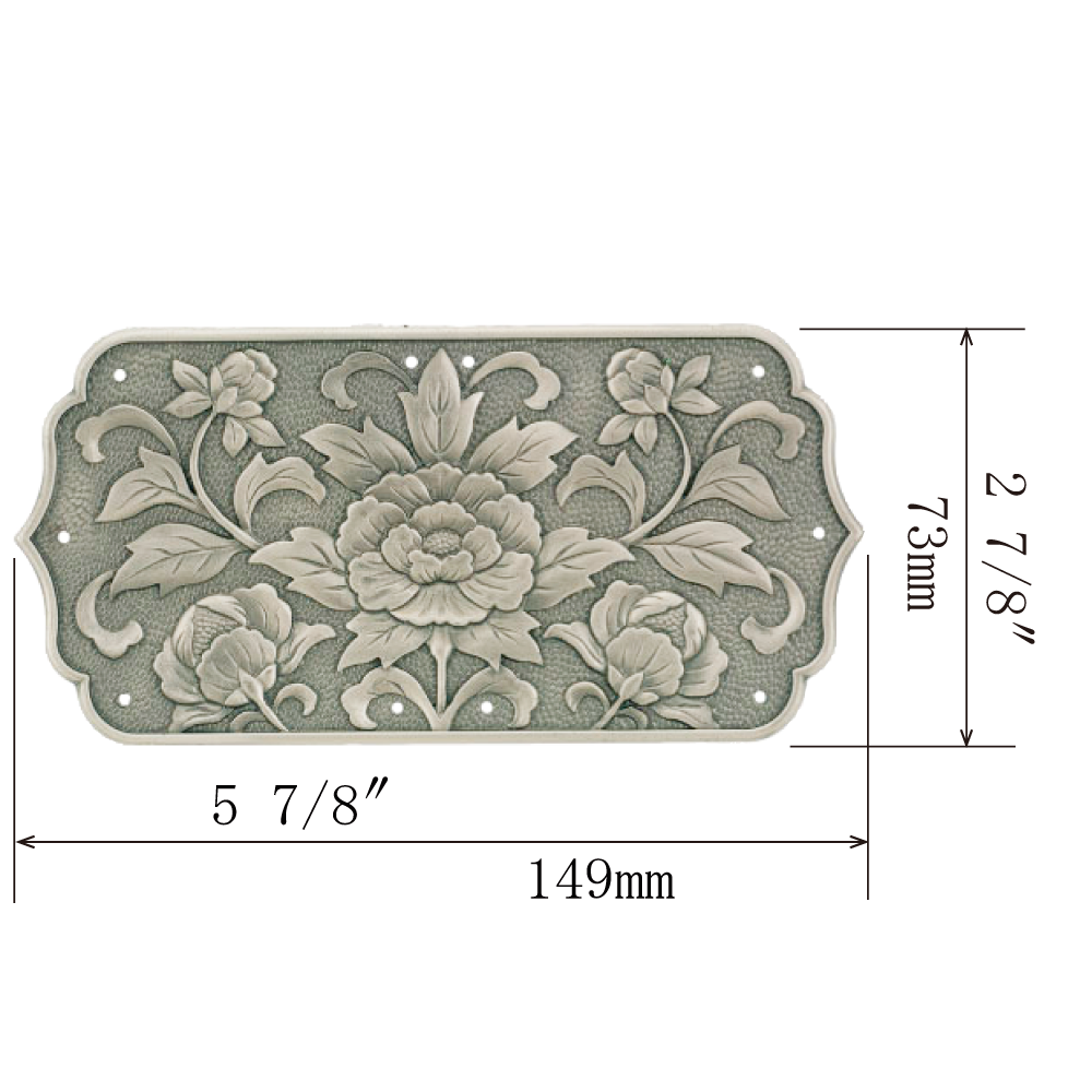 Peony Wide Brace Plate
