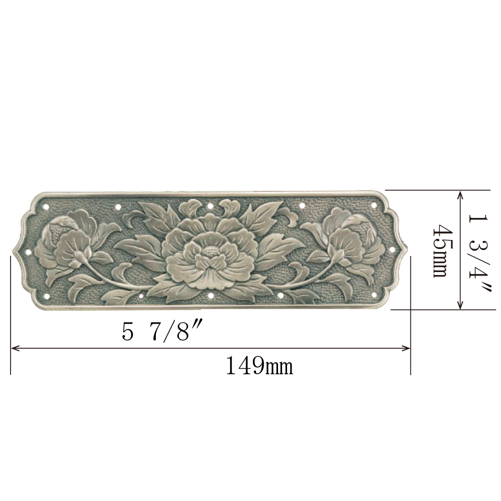 Peony Wide Brace Plate