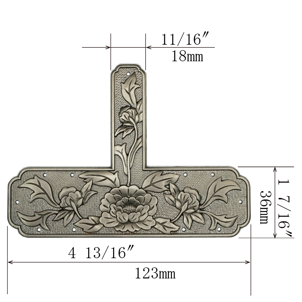 Peony Bottom T-Plate
