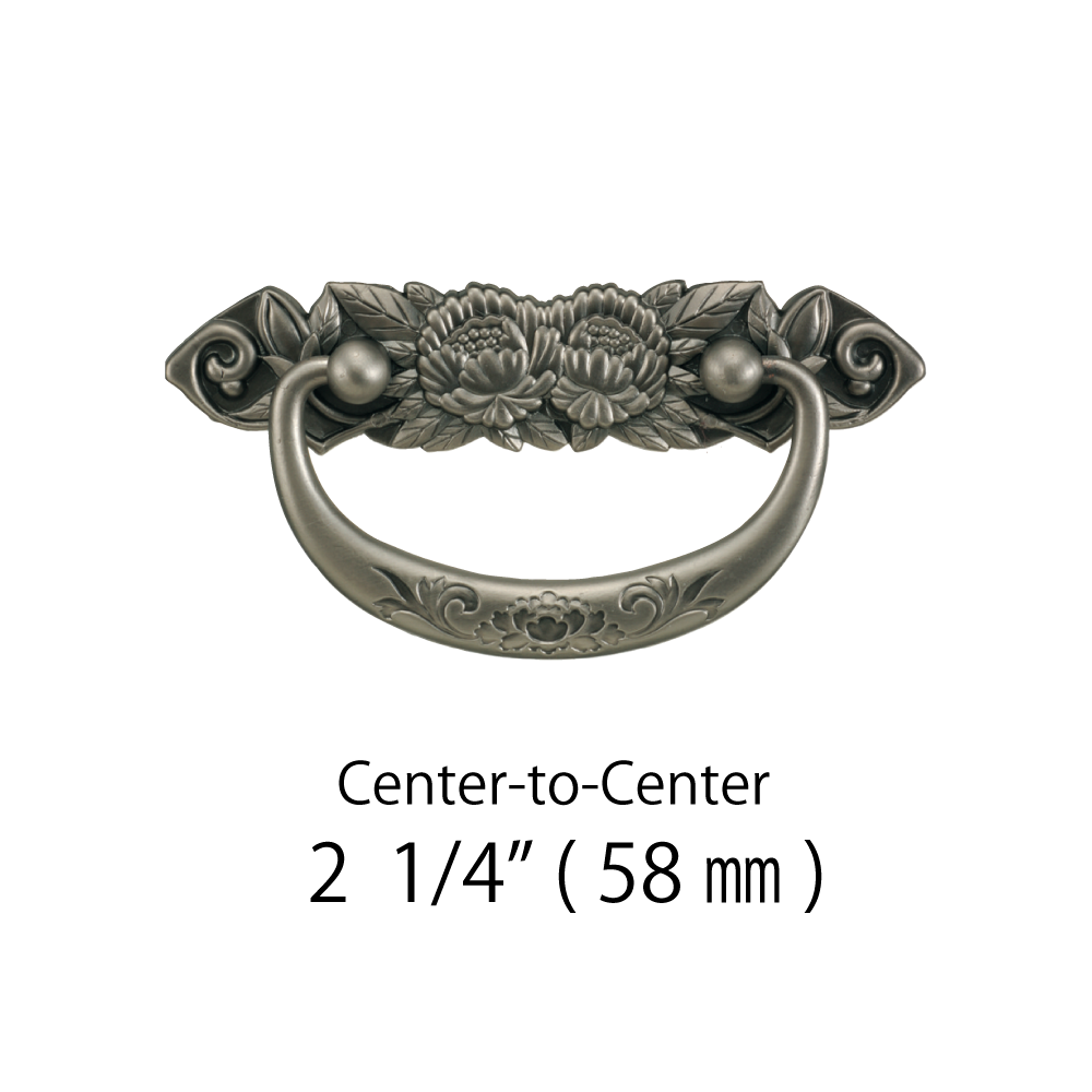 Peony Basic Handle  |  Center to Center    2  1/4”  ( 58mm )