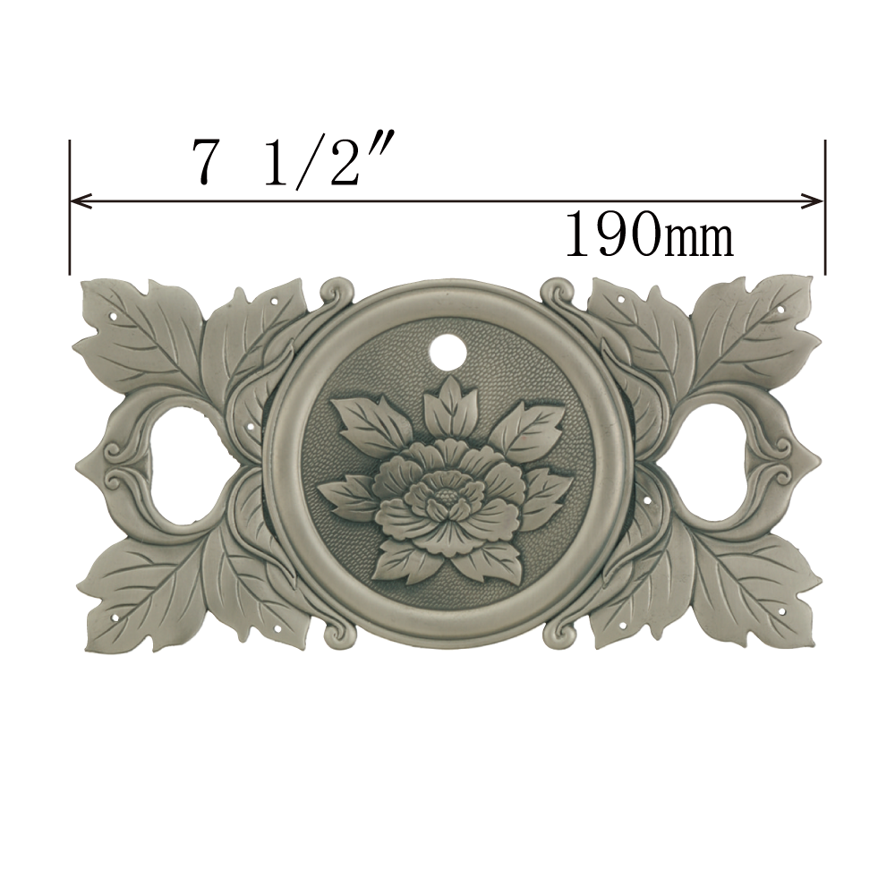 Peony Ornamental Key Plate