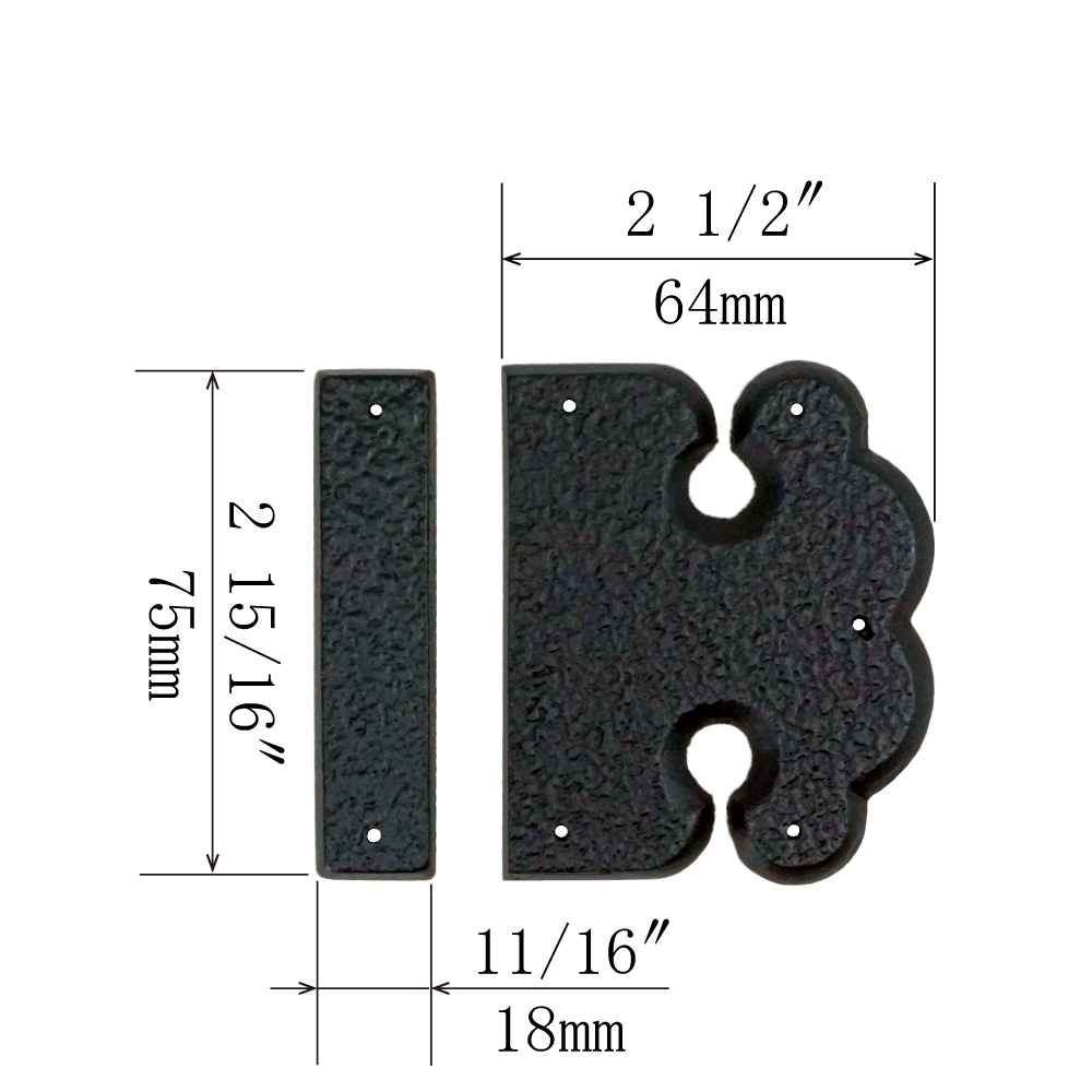 Cloud Top Hinge Decoration