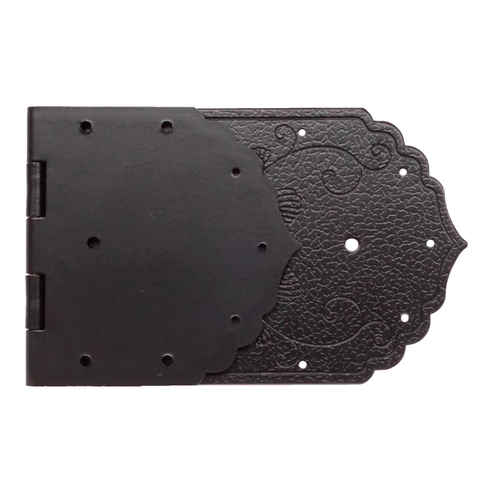 Floral Vine Wide Strap Hinge