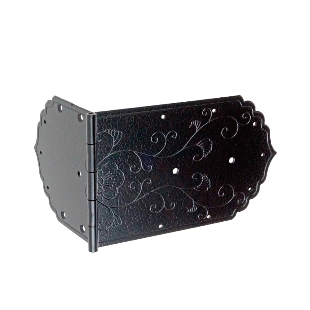 Floral Vine Wide Strap Hinge