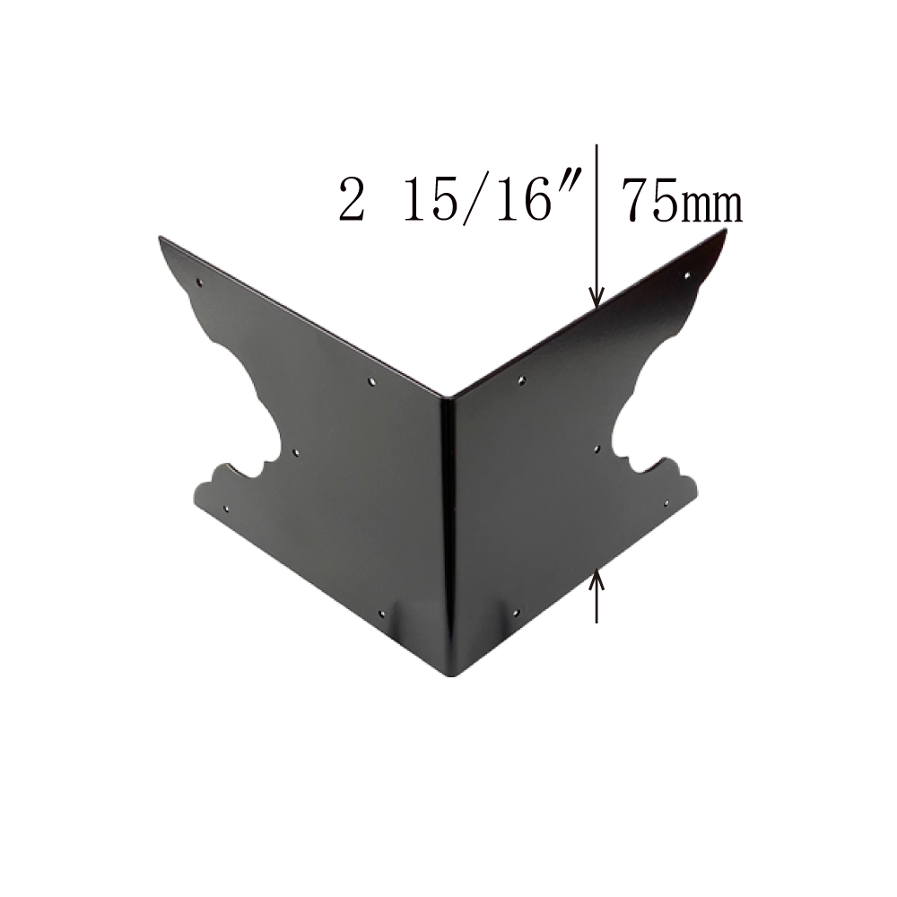 Plain Wide Corner Plate