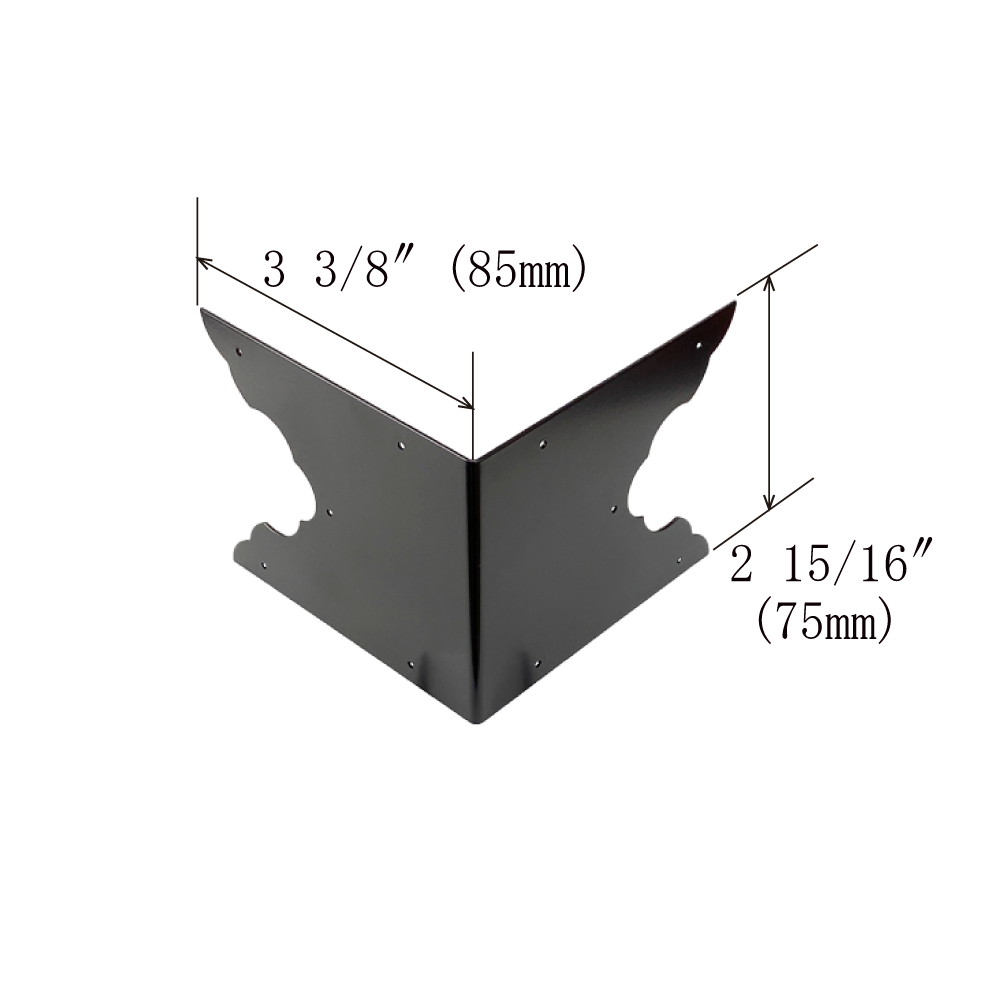Plain Wide Corner Plate