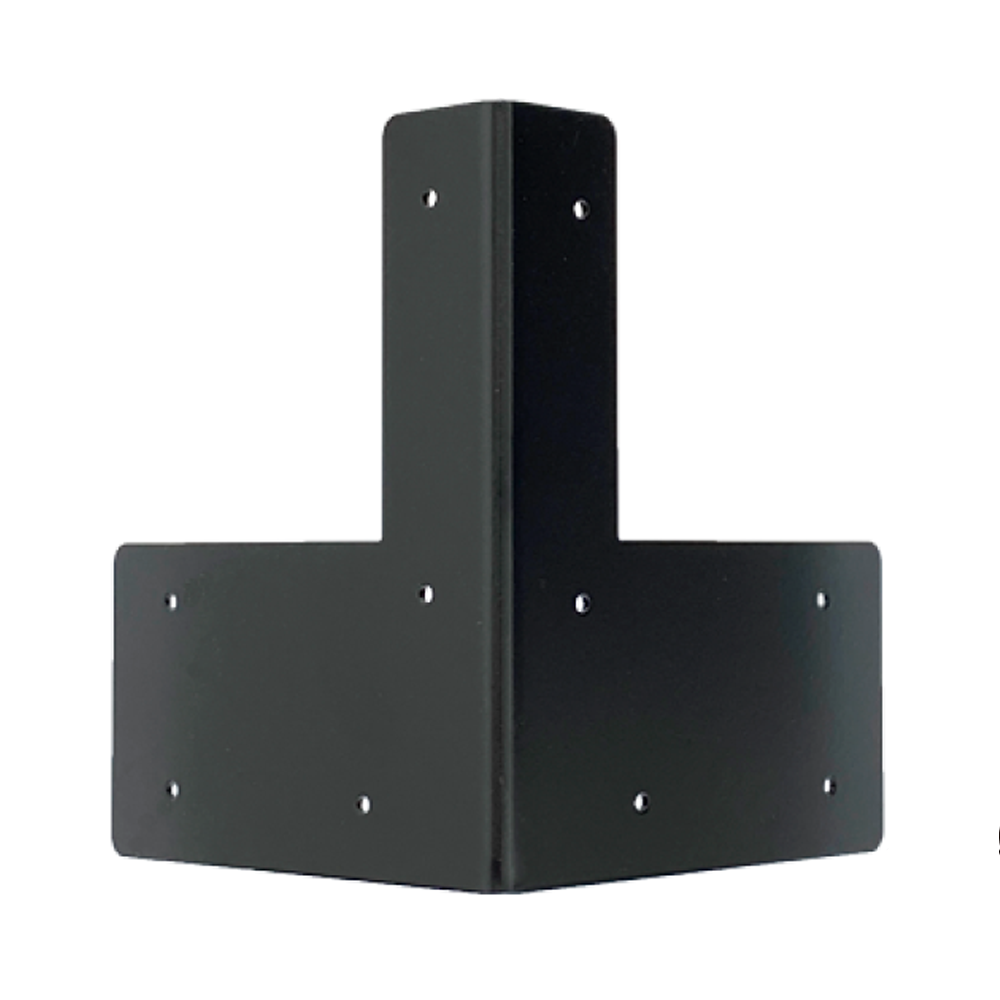 Plain Wide Bottom 3-Side Corner Plates