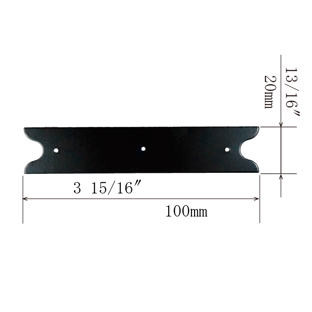 Plain Short Brace Plate