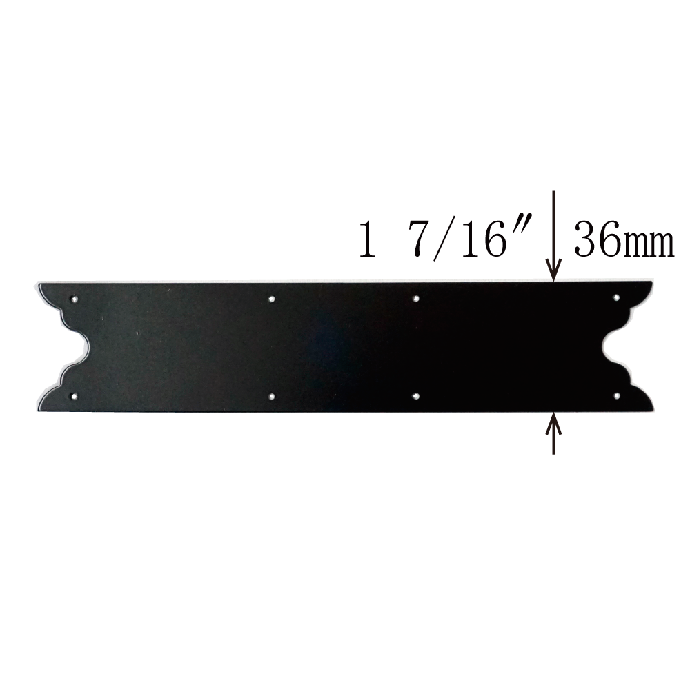 Plain Wide Brace Plate