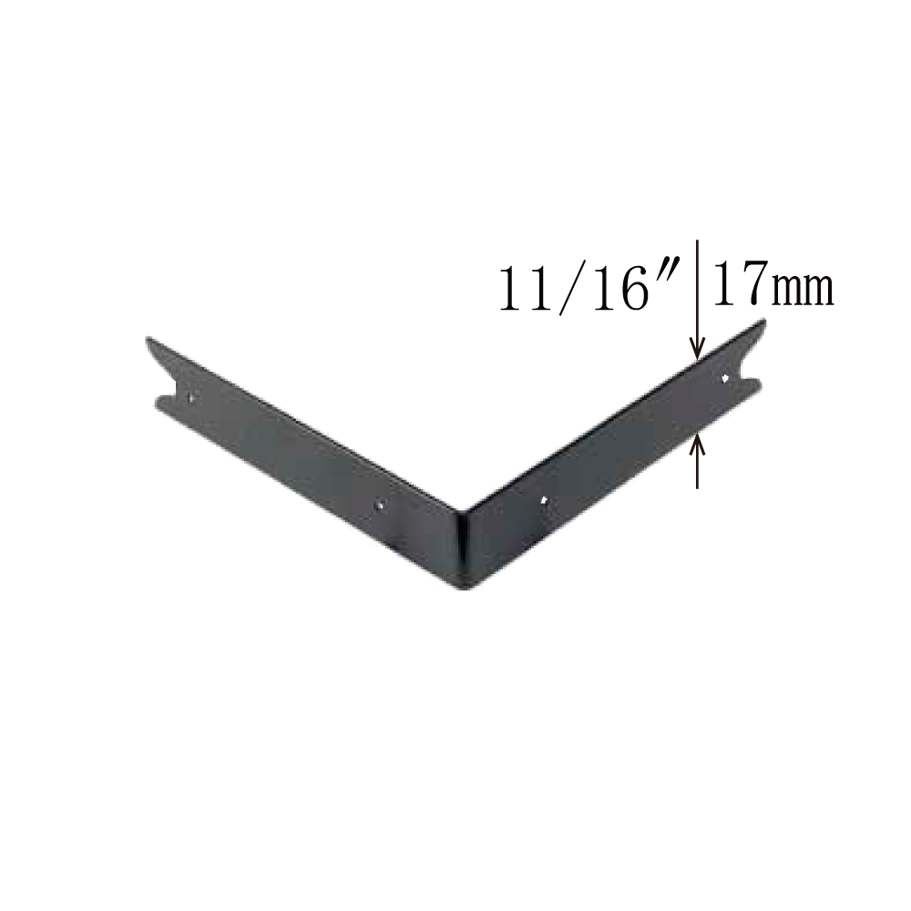 Plain U-Shaped Corner Plates