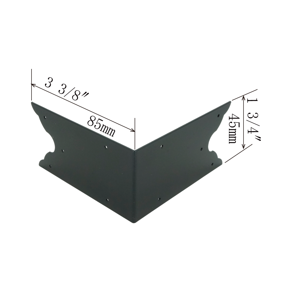 Plain Wide Corner Plate