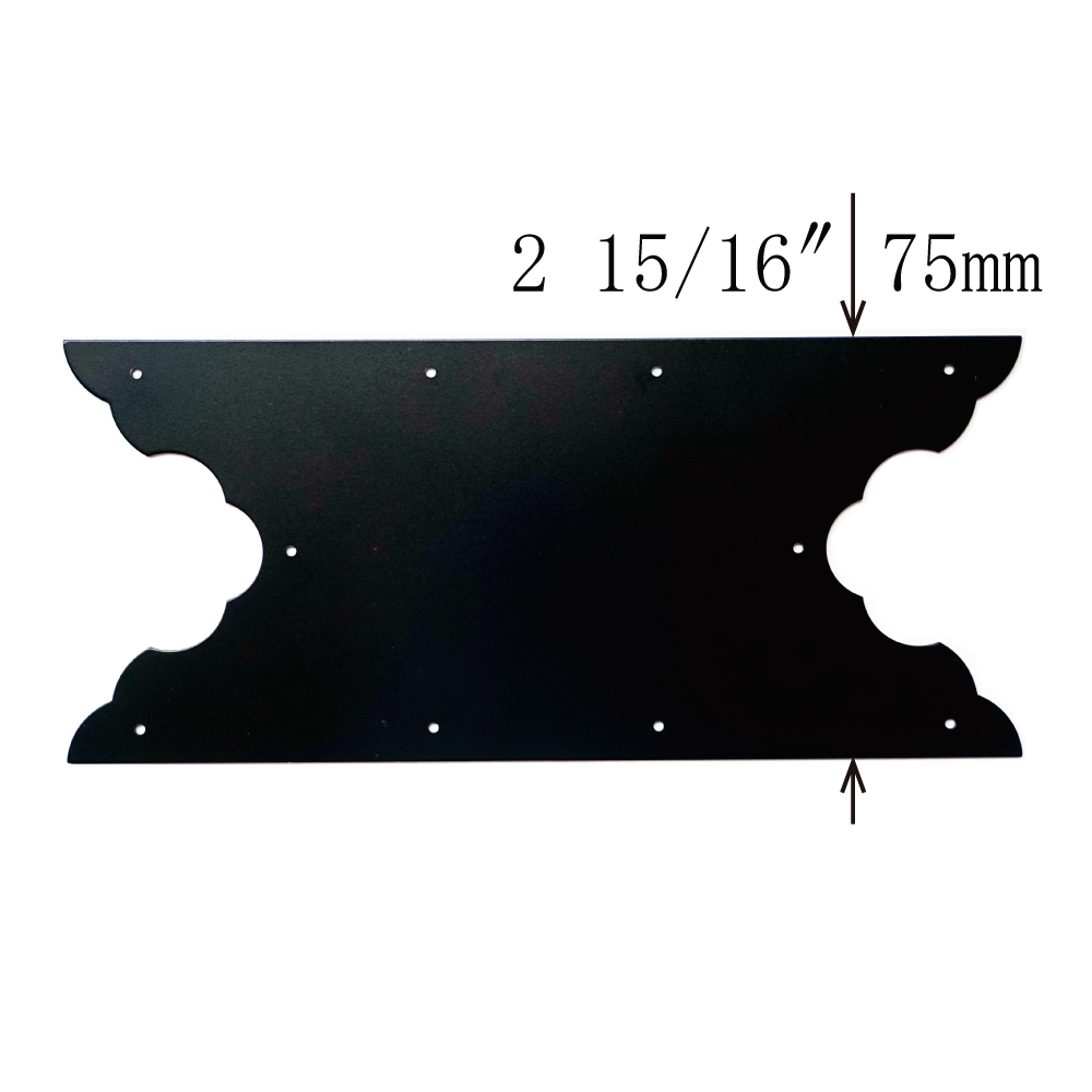 Plain Wide Brace Plate