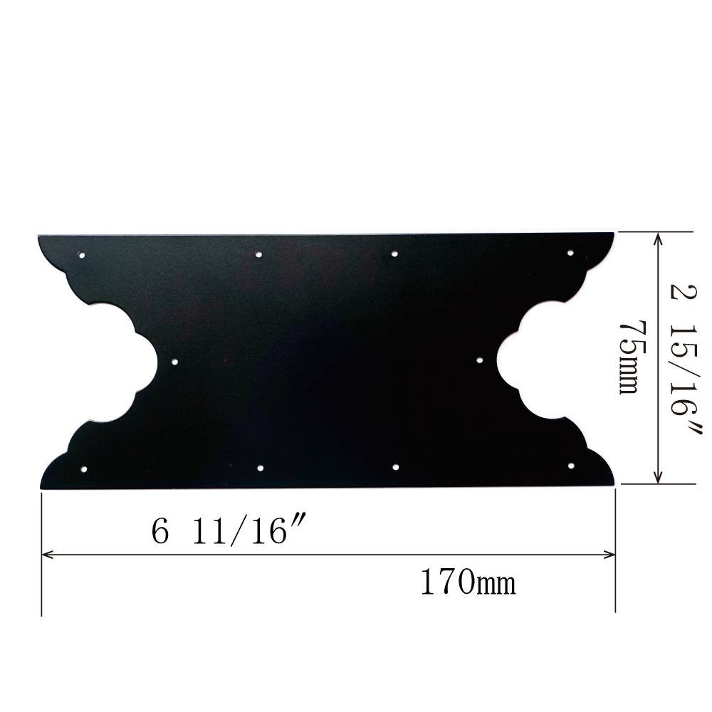 Plain Wide Brace Plate