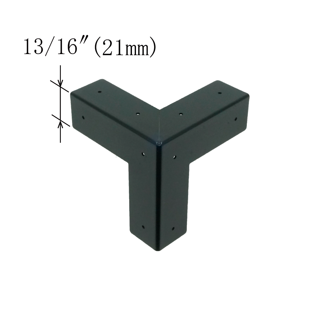 Plain 3-Side Corner Plates
