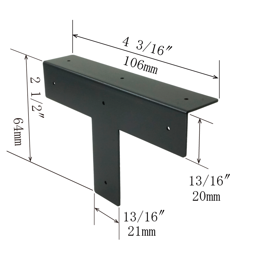Plain Bent T-Plate