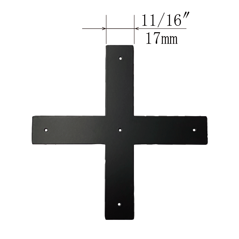 Plain Cross-Shaped Plate