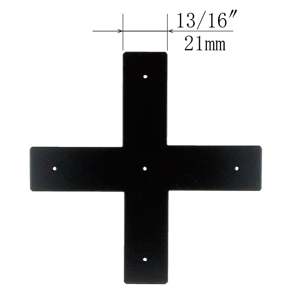 Plain Cross-Shaped Plate