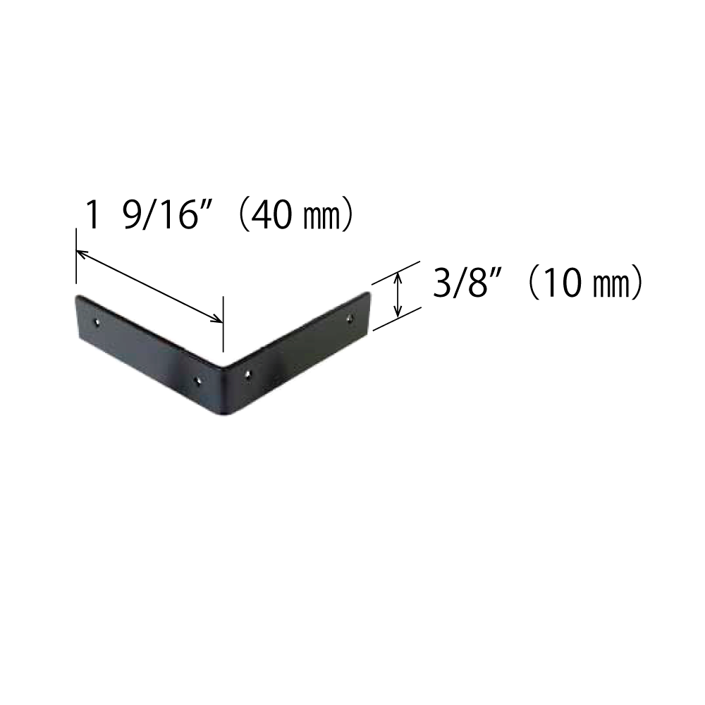 Plain Corner Plate