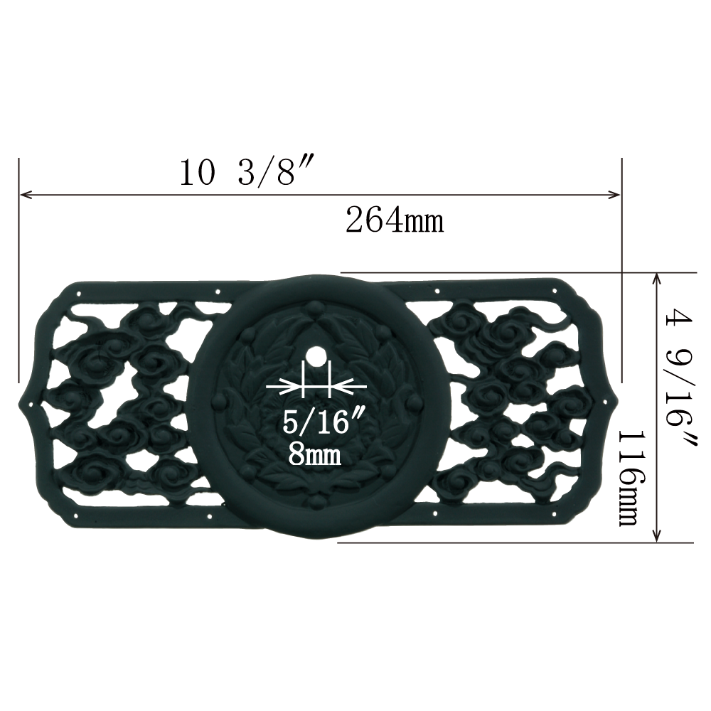 Dragon Ornamental Key Plate