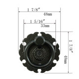 Asuka Ring Pull  |  Ring Diameter  1  5/16" ( 33mm )
